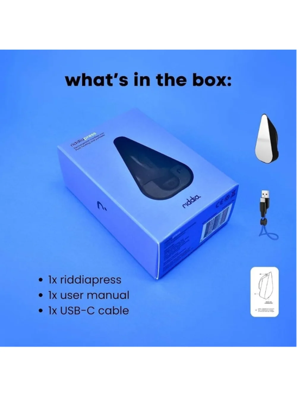New RiddiaPress Cordless Mini Travel Iron